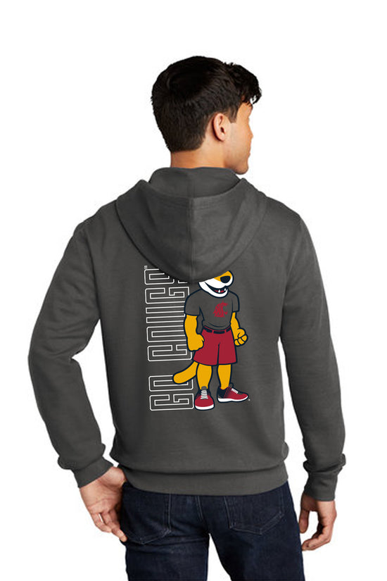 Men's Champion Gray Louisville Cardinals Alumni Logo Pullover Hoodie Size: Small