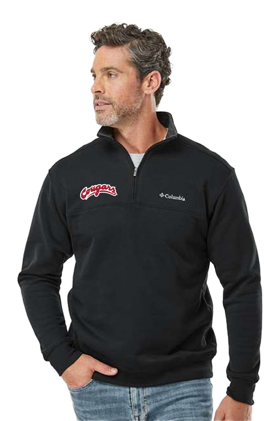 Load image into Gallery viewer, Cougars Columbia Half Zip Pullover
